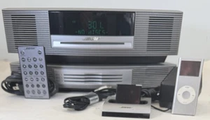 Bose Wave Music System w/Multi CD Changer Bluetooth& Remote iPod Was Not Tested - Picture 1 of 7