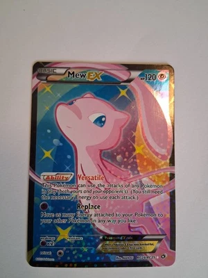 Mew EX Pokémon Trading Card Holo Rare HP 120 Versatile Ability - Image 1 of 3