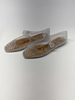 Sam Edelman Womens Michaela Jelly Mary Jane Clear Flat Sz 10 - Image 1 of 4