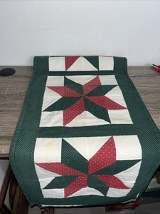 HANDGESTEPPTER WANDBEHANG ODER TISCHLÄUFER STEPPDECKE - Bild 1 von 5