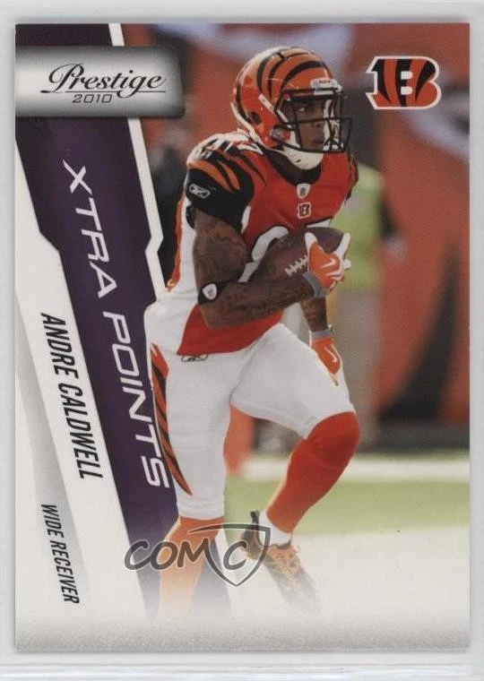2010 Playoff Prestige Xtra Points Purple /50 Andre Caldwell #40 - Image 1 of 2