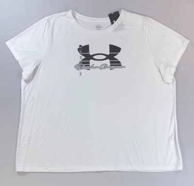 Camisa para mujer Under Armor talla grande calce holgado manga corta NUEVA Foto 1 de 2