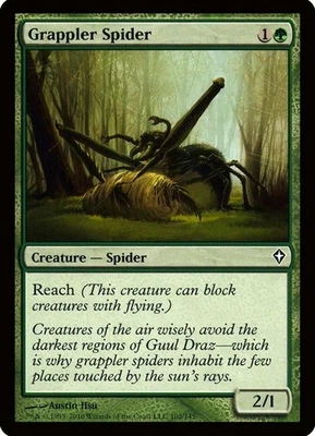 X 1 Grappler Spider NM-M Worldwake 102 MTG Magic the Gathering - Image 1 of 2