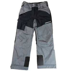 Obermeyer Aspen Colorado Ski Pants Teens Unisex Girls Boys M 10-12 Gray Gorpcore - Picture 1 of 11