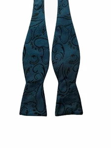 Ryan Seacrest Distinction Self Tie Bow Tie, Tonal Paisley, One Size - Picture 1 of 1