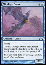 Mindeye Drake   x4   EX/NM Gatecrash MTG Magic Cards Blue Uncommon