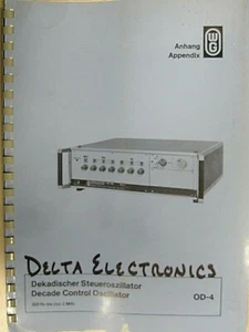 Wandel & Goltermann Anhang Dekadischer Steueroszillator OD-4 - Bild 1 von 2