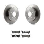 Disc Brake Rotors And Pads Kit For 09-11 Ford Rear Of Car K8s-101585