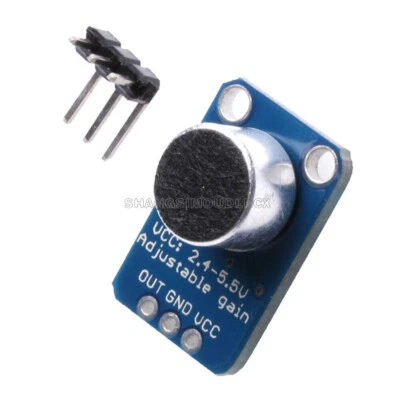 Elektret Mikrofon Verstärker Einstellbar Amplifier Max4466 Gain Breakout NEW - Bild 1 von 4