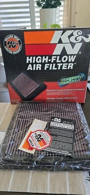 FILTRO DE AIRE PREMIUM K&N 33-2298 FORD MUSTANG 2005-2010 CONSULTAR DESCRIPCIÓN MODELOS Foto 1 de 3