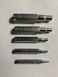 Imperial Eastman 93-S Punch Swaging Tool Set 5/8" 1/2" 3/8" 5/16" 1/4" - Picture 1 of 3