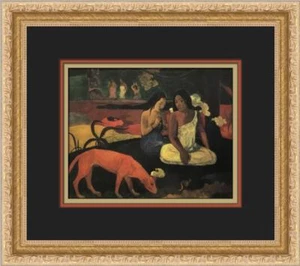 Paul Gauguin Arearea ou Joyeuses Custom Framed Print  - Picture 1 of 2