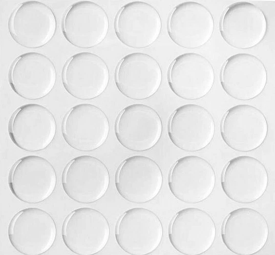 100 pegatinas epoxi transparentes tapa botella cúpula 1" adhesivo redondo pulgadas 25 mm Foto 1 de 1