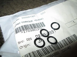 NOS Sea Doo OEM 96-01 Challenger 96-99 GSX 96-05 GTI O Ring 270500127 QTY4 - Bild 1 von 1
