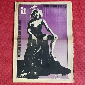 International Times IT Magazine 1971 Monty Python Angry Brigade météorologues - Photo 1 sur 8