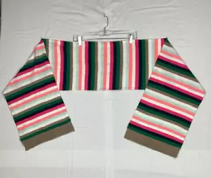 J.Crew Women's Extra Soft Colorful Striped Scarf One Size NWT - Picture 1 of 4