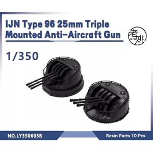 Pistola antiaérea Yao's Studio 1/350 modelo piezas IJN tipo 96 25 mm triple montaje - Imagen 1 de 5