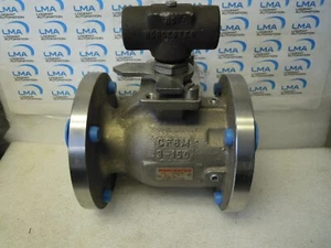 WORCESTER CF8M LEVER OPERATED BALL 316 VALVE 3" NPT 150#, 30AF5166TZ150 - Imagen 1 de 5