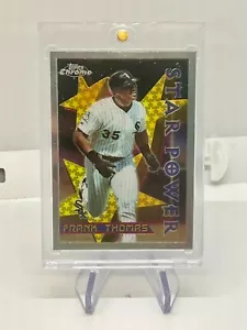 FRANK THOMAS 1996 TOPPS CHROME STAR POWER SHIPPING DISCOUNTS - Picture 1 of 1