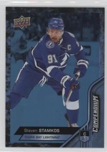 2016-17 UD Compendium SP Achievement BLUE SP-4 Steve Stamkos TB Lightning - Imagen 1 de 2