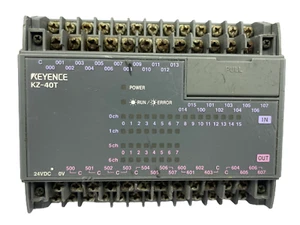 Keyence KZ-40T / KZ40T PLC Programable Controller 24INPUT 16OUTPUT Module - Picture 1 of 13
