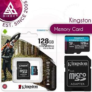 Kingston Canvas Go Plus 128GB Microsdxc Flash Speicherkarte │ UHS-I │ Class 10 │