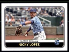 2020 Big League Base #99 Nicky Lopez - Kansas City Royals