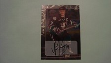 2000 01 BAP Signature Series #169 Paul Kariya Autograph Anaheim Ducks SP