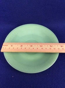 Anchor Hocking FIre King Jane Ray Jadeite Saucer - Picture 1 of 1