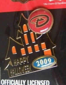 2009 Arizona Diamondbacks Haunted House lapel pin MLB - Picture 1 of 6