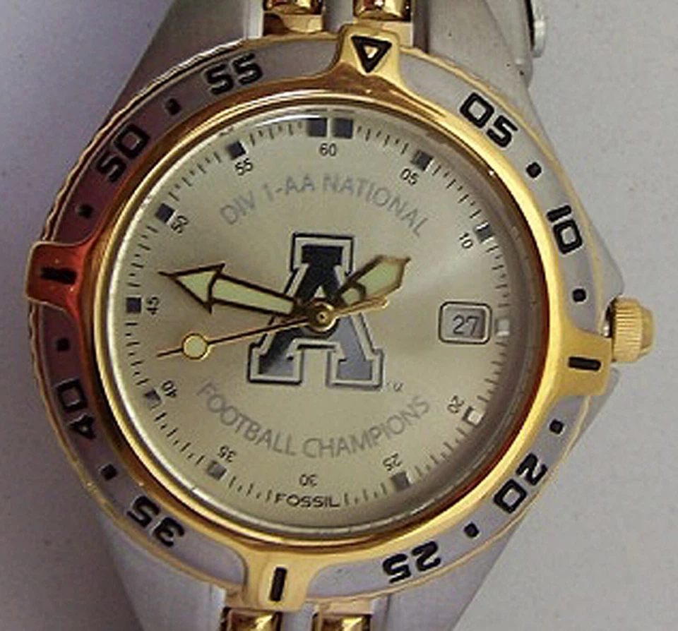 Appalachian State Mountaineer watch Ladies App State Fossil Wristwatch - Image 1 of 3