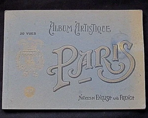 Tour Eiffel Album Artistiques 20 Vues de Paris circa 1900  Arc de Triomphe - Picture 1 of 11