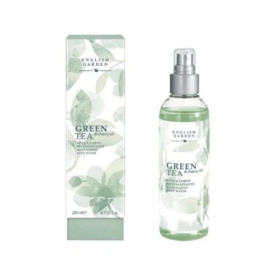 ATKINSONS ENGLISH GARDEN GREEN TEA & CHERRY OIL ACQUA CORPO RIVITALIZZANTE - 200 ml