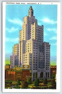 Postkarte Providence Rhode Island Industrial Trust Building - Bild 1 von 2