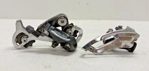 Vintage Shimano Deore LX RD-M563 Rear & FD-M567 Bottom Pull Front Derailleurs - Picture 1 of 7