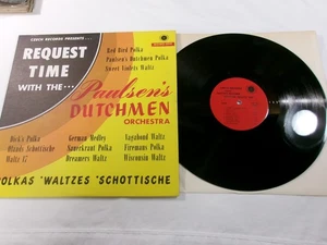 LP  PAULSEN'S DUTCHMEN ORCHESTRA "REQUEST TIME" VINYL - Picture 1 of 8