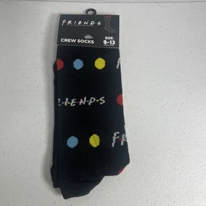 Friends Television Serie Crew-Socken 1 Paar Schuhgröße 9-13 neu mit Etikett - Bild 1 von 3