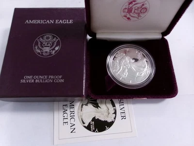 1986 American Silver Eagle Proof Coin - Image 1 of 3