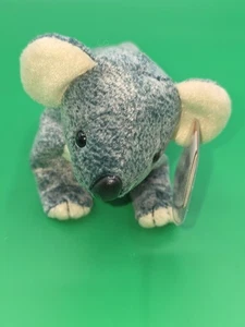 Peluche TY Beanie Baby Eucalipto 1999 Koala Bear - Ritirato con etichette ottime condizioni - Foto 1 di 9