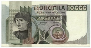 10000 LIRE RITRATTO D'UOMO CASTAGNO SERIE SOSTITUTIVA XA-C 29/12/1978 BB+ - Picture 1 of 6