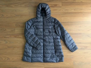 Eddie Bauer EB650 Puffer Hooded Packable Down Jacket Coat Lightweight Zip Pocket - Picture 1 of 11