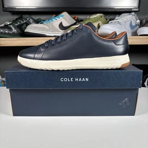 Gr. 8,5 Cole Haan Herren Grandpro Tennis Sneake Blazer blau Handfleck C22586 - Bild 1 von 11