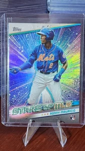 Ronny Mauricio 2024 Topps Serie 1 Stars of MLB J18 RC #SMLB-11 New York Mets - Foto 1 di 2