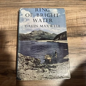 Ring Of Bright Water Gavin Maxwell HC DJ 1961 Third Printing - Imagen 1 de 6