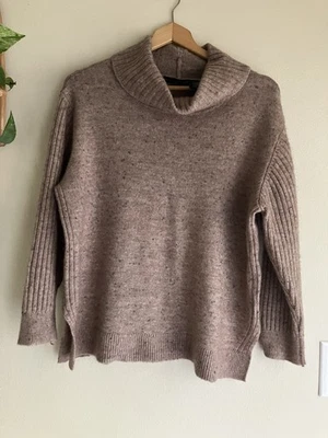 Suéter feminino Preswick & Moore aconchegante lã/acrílico tamanho neutro 1X - Imagem 1 de 4