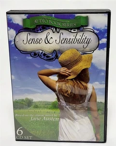 SENSE & SENSIBILITY 2006 Jane Austen Classic Literature Audio Book 6 CD's - Imagen 1 de 3