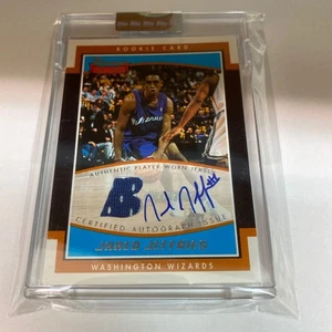 NBA 2002 Bowman Signature Jared Jeffries RC Jersey Auto /999 Used - Picture 1 of 1