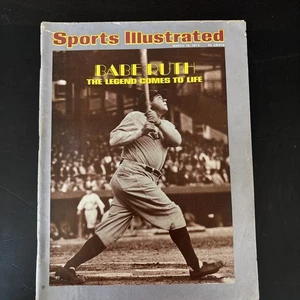 Sports Illustrated: marzo 1974 - Babe Ruth - La leyenda cobra vida - Imagen 1 de 4