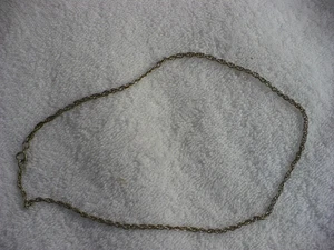KN- VINTAGE METALLKETTE HALSKETTE (#15307) - Bild 1 von 4