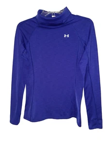 Under Armour Women's Coldgear Fitted Cozy Neck Blue size Sm/P 1249973 - Picture 1 of 4